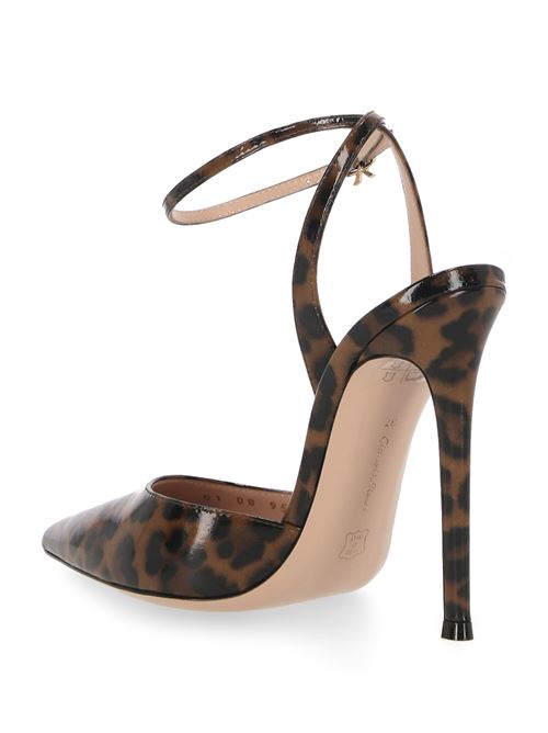 Foliage brown/black pump Gianvito Rossi | G9541611RICNUILEPA